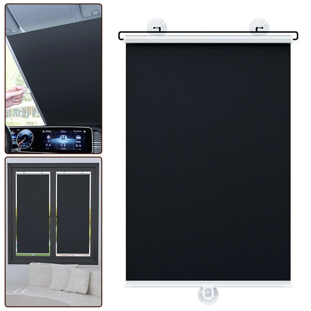 Sunshade / One Size / Roller Blind Sun Visor for All Cars