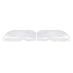 2X Transparent Headlight Lens Cover for BMW 3 Series E46 (2002–2005)