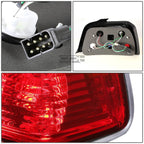 Set of 2 Smoked Tail Brake Light Reverse Lamps for BMW E36 318i 325i 328i (1992–1998)