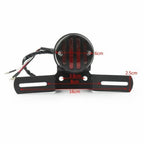 Tail Brake License Plate Holder for Bobber Cafe Racer (2024)