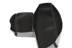 Leather Console Lid Armrest Cover for Audi Q7 (2007–2015) Beige Stitch