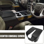 Center Console Lid Armrest Cover Black for Chevrolet Silverado 3500 (2007)