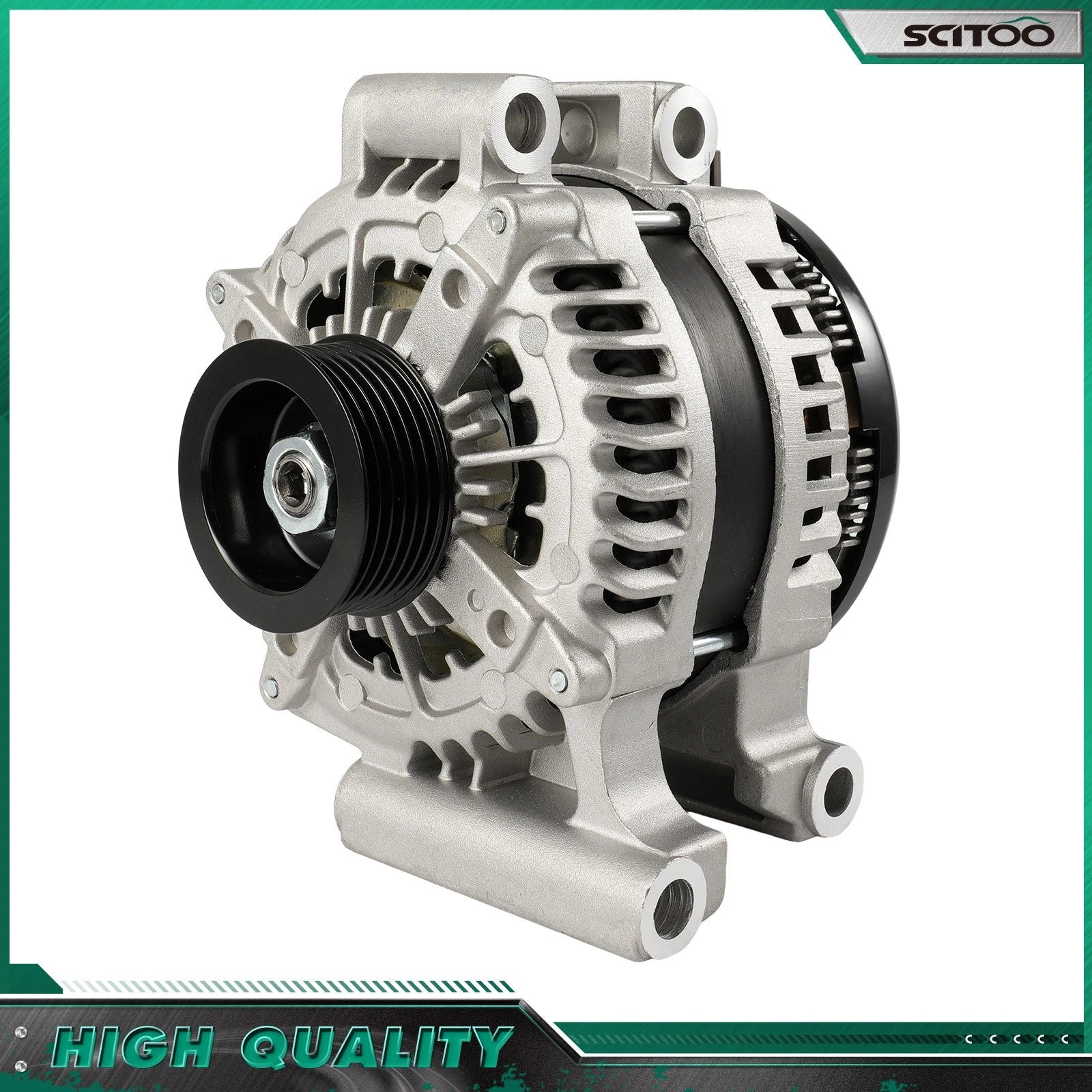 Alternator for Lexus LS460 (2007–2012) V8 4.6L 180A 12V CW 6-Groove Pulley