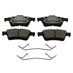 DuraGo Rear Rotors & Bosch QuietCast Ceramic Pads for Mazda 3 (2009)