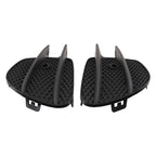 2X Front Bumper Fog Light Grille Cover for Mercedes-Benz W213 E Class (2016–2019)