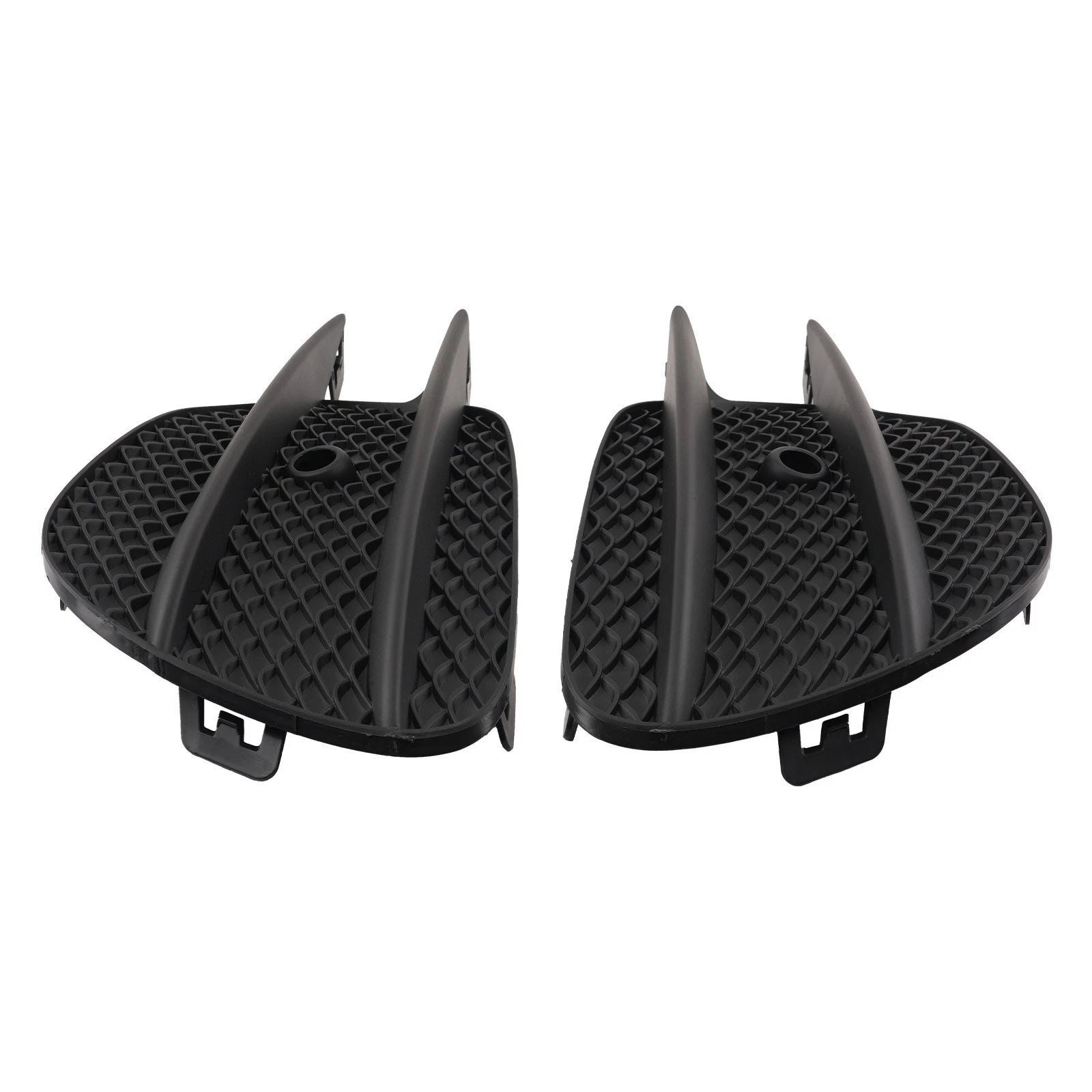 2X Front Bumper Fog Light Grille Cover for Mercedes-Benz W213 E Class (2016–2019)