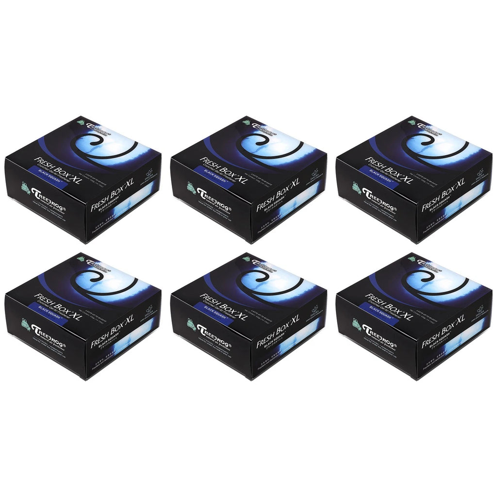 Set of 6 Treefrog Fresh Box XL Air Fresheners for All Vehicles (400g)