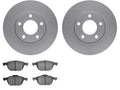 Front Brake Pad and Rotor Kit for Mazda 3 Sport (2010–2013) RX727SQ