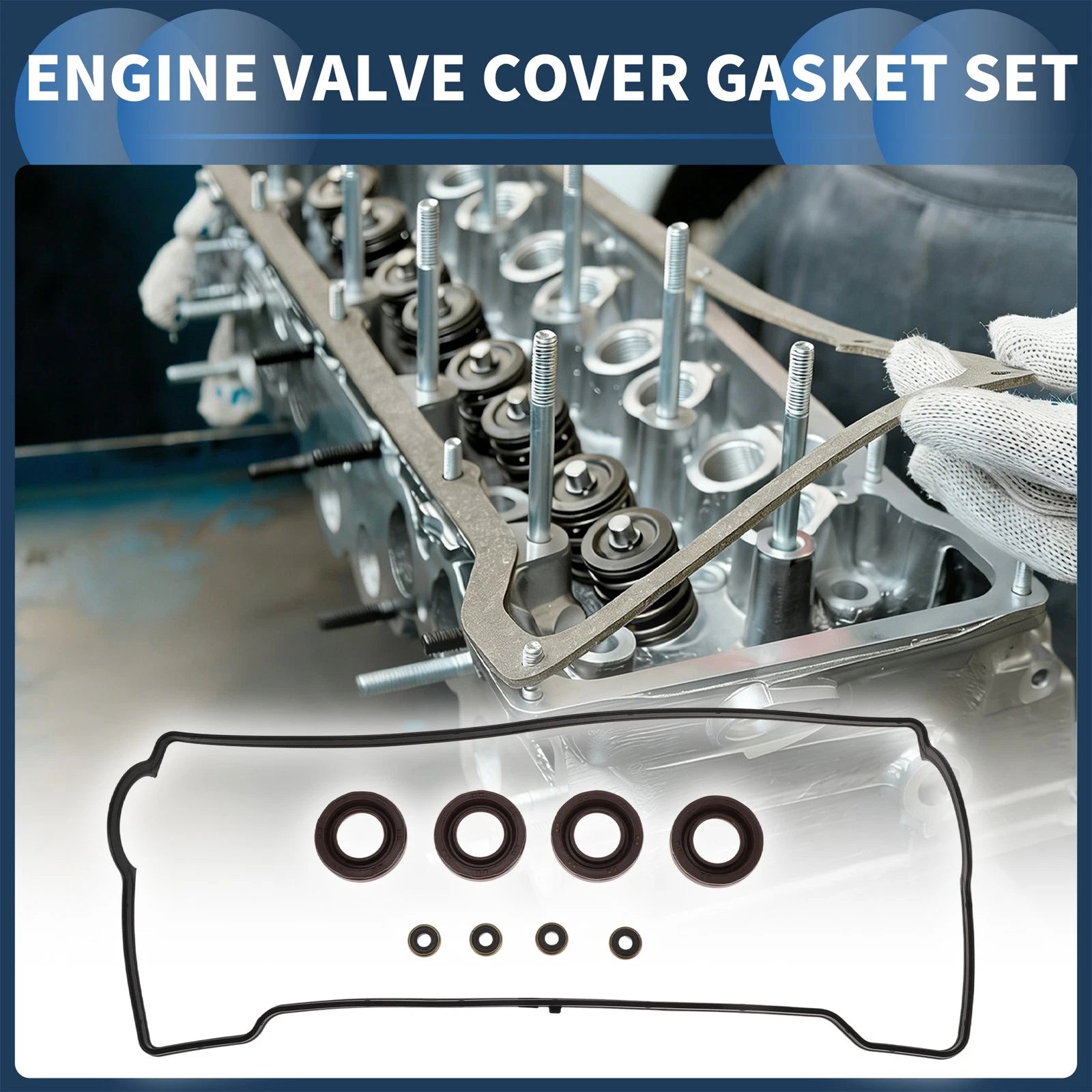 Valve Cover Gasket Set for Toyota Corolla (1993–1997) VS50440R