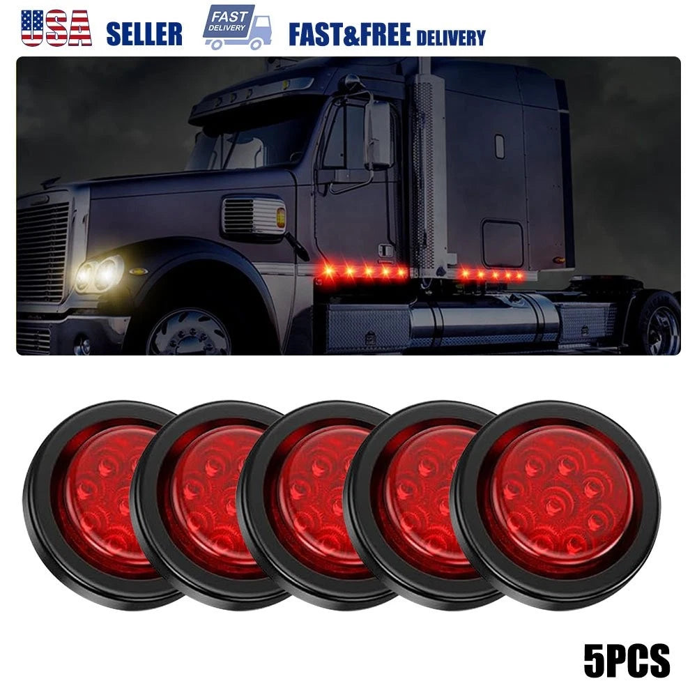 LED Running Board Step Light Kit for Chevy Dodge GMC Ford Trucks (Crew Cabs)