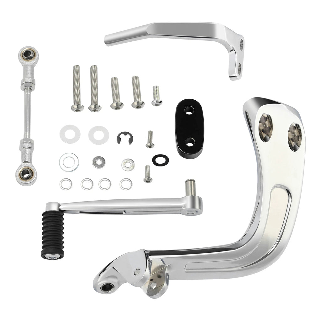 Set of Chrome Mid Controls for Harley Sport Glide, Fat Bob, FXDR (2018–2025)