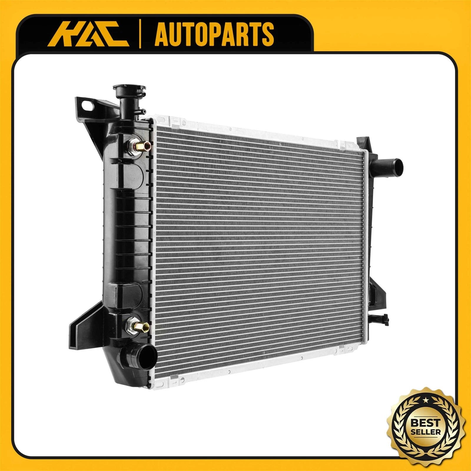 Radiator for Ford Bronco F-150 F-250 F-350 (1989–1996) 5.0L 5.8L