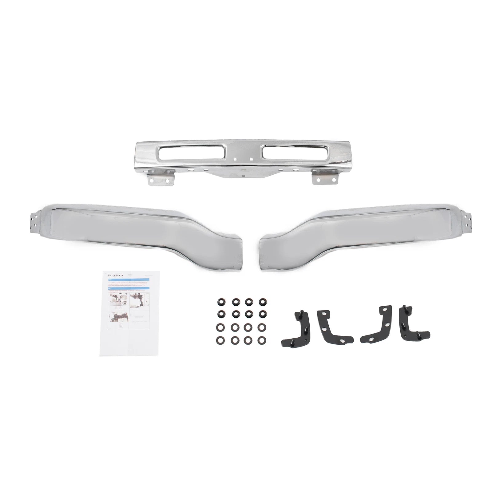 Front Bumper Face Bar for GMC Sierra 1500/Classic (2003–2007) W/ Fog Hole Steel