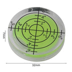 10 Pack 32mm Round Bubble Level for Furniture Placement