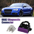 OBD2 Diagnostic Connector Female Socket 16 Terminal for VW Audi Skoda 