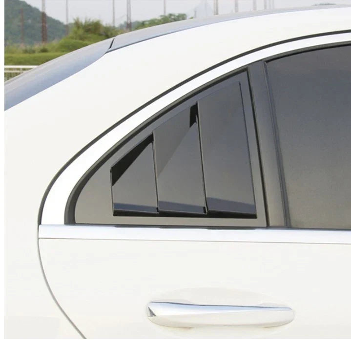 Rear Window Louvers Shutters Cover for Mercedes A Class W176 (2013–2018)