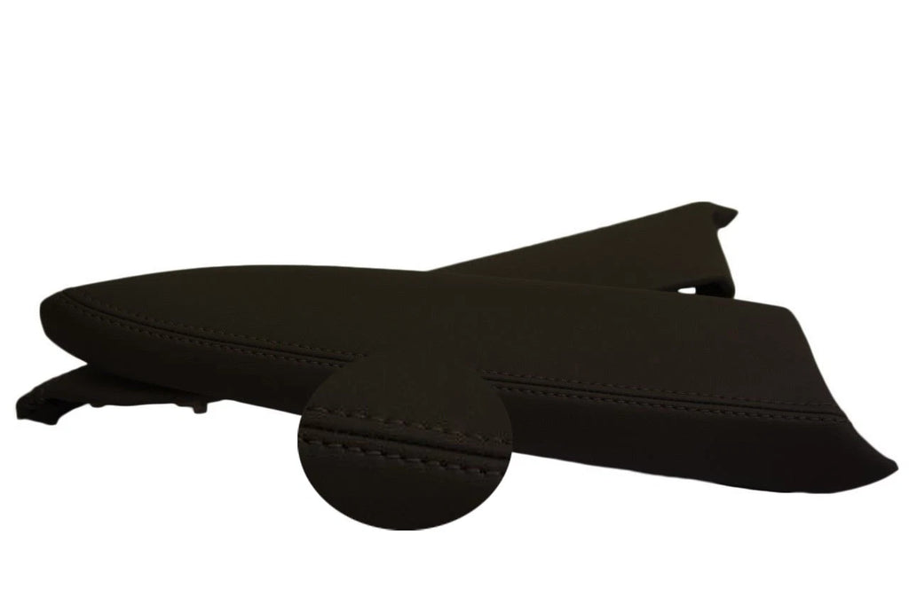 Door Armrest PVC Leather Cover for Honda Civic Coupe (2012–2015) Black