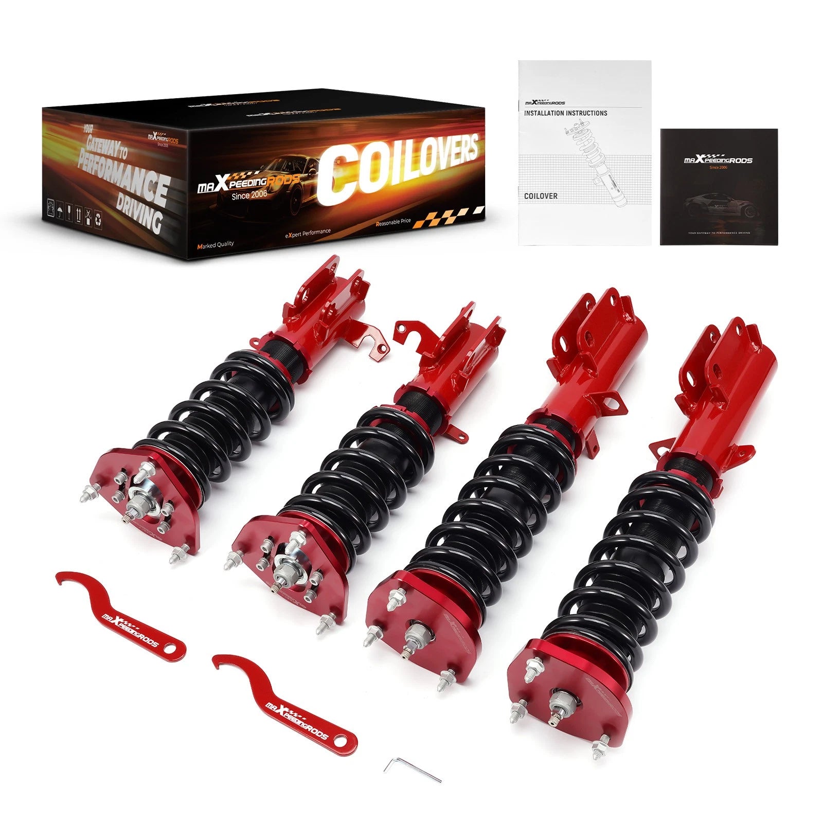 24 Step Adjustable Coilover Damper for Toyota Corolla (1988–1999)