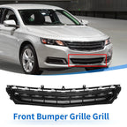 Front Lower Bumper Grille for Chevrolet Impala (2014–2020) No.23455348 Black