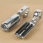 1 1/4" Engine Guard Highway Bar Footpeg Mount Clamp for Harley Yamaha Suzuki