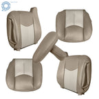 Set of 2 Seat Covers for GMC Yukon Sierra 2003–2006 (Tan)