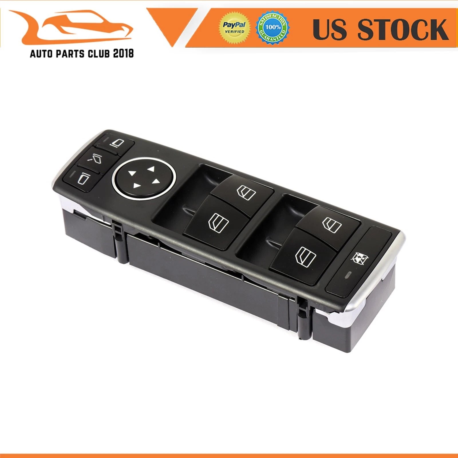 Window Switch for Mercedes-Benz C250 C300 C350 E350 E400 (2012–2015)