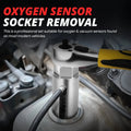 5-Pcs Oxygen Sensor Socket Removal Tool Set for Automotive (Universal)