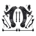 12 Pcs Suspension Kit Control Arm w/Ball Joint for Toyota Camry (2007–2011)