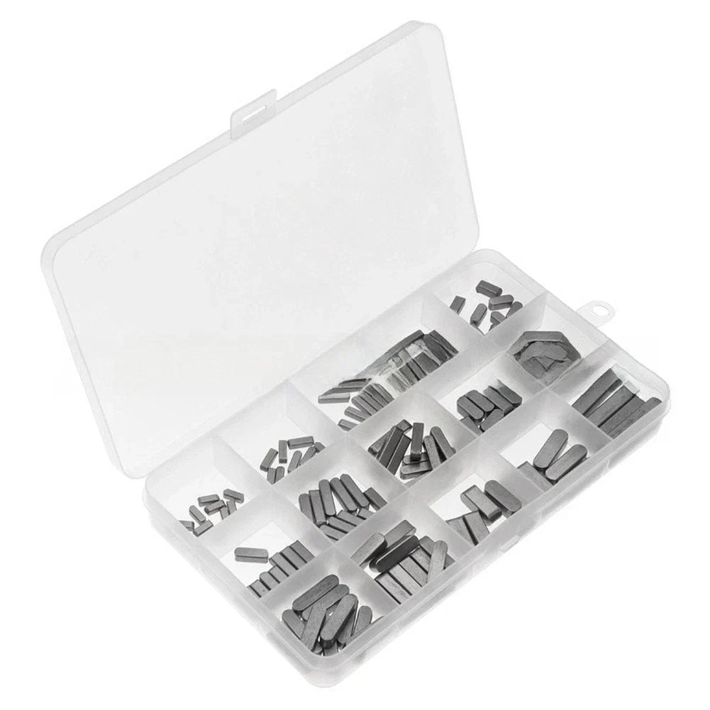 175 x Parallel Drive Shaft Key Stock Set Carbon Steel for Technical Use