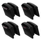 5" Stretched Hard Saddle Bags for Harley Touring Road Glide (2014–2024)