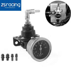 Adjustable Fuel Pressure Regulator Kit for Universal AN6 (1/8 NPT)