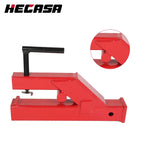 Receiver Hitch Clamp On Trailer Adapter for Deere Bobcat