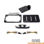 LED Rear Turn Tail Light License Plate Bracket Frame for Sportster S (2021-2023)
