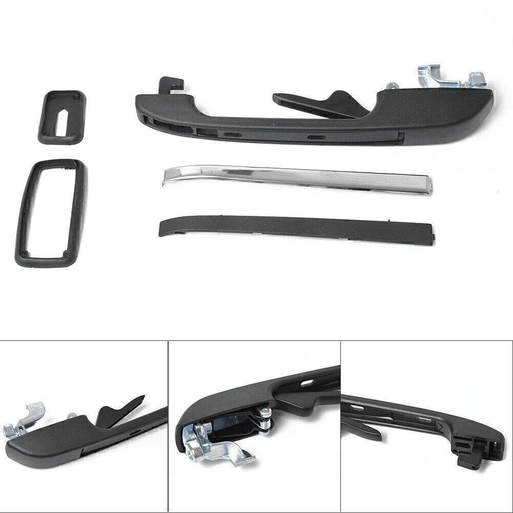 Rear Left Door Handle for VW Passat Jetta Golf Mk1 Mk2 (1974–1994) Black