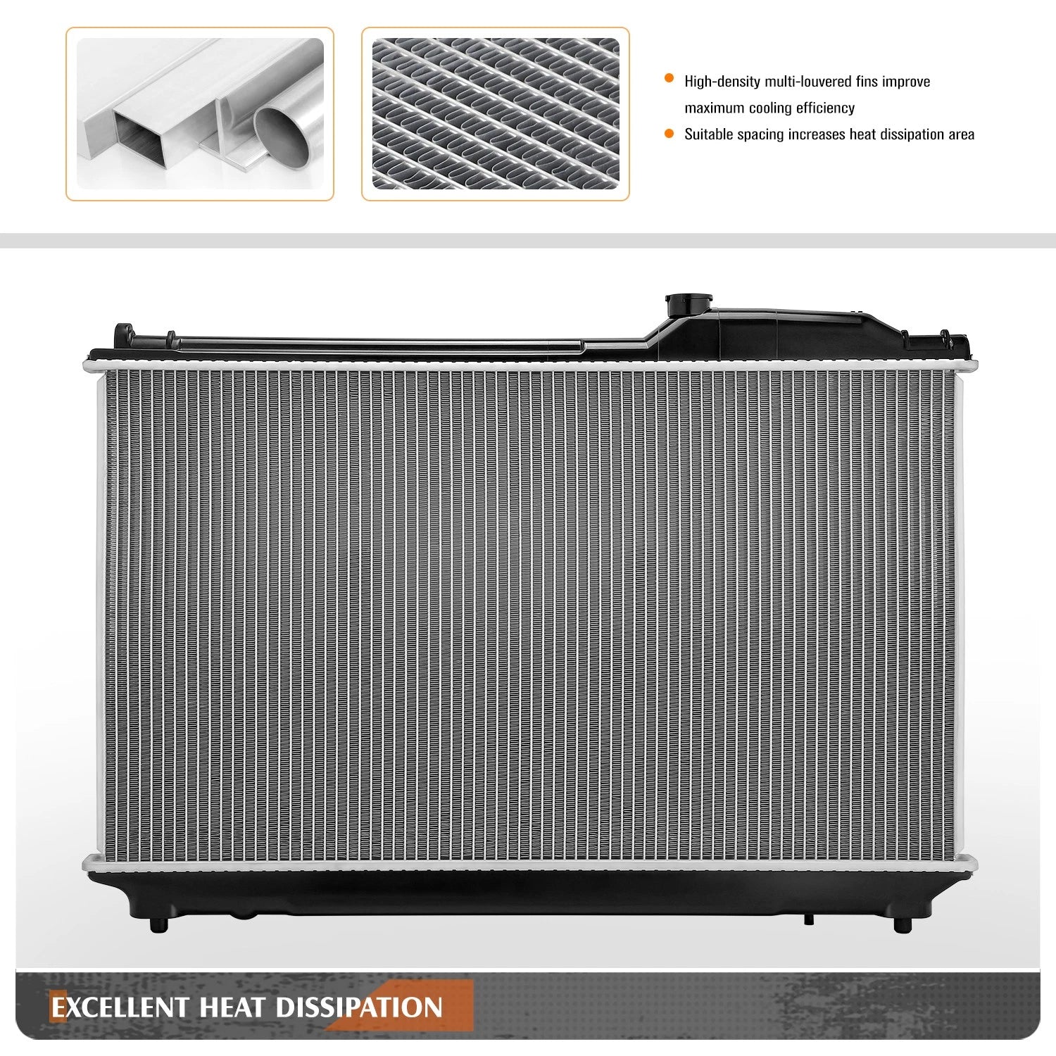 Aluminum Core Replacement Radiator for Lexus LS430 (2001–2006) DPI-2419