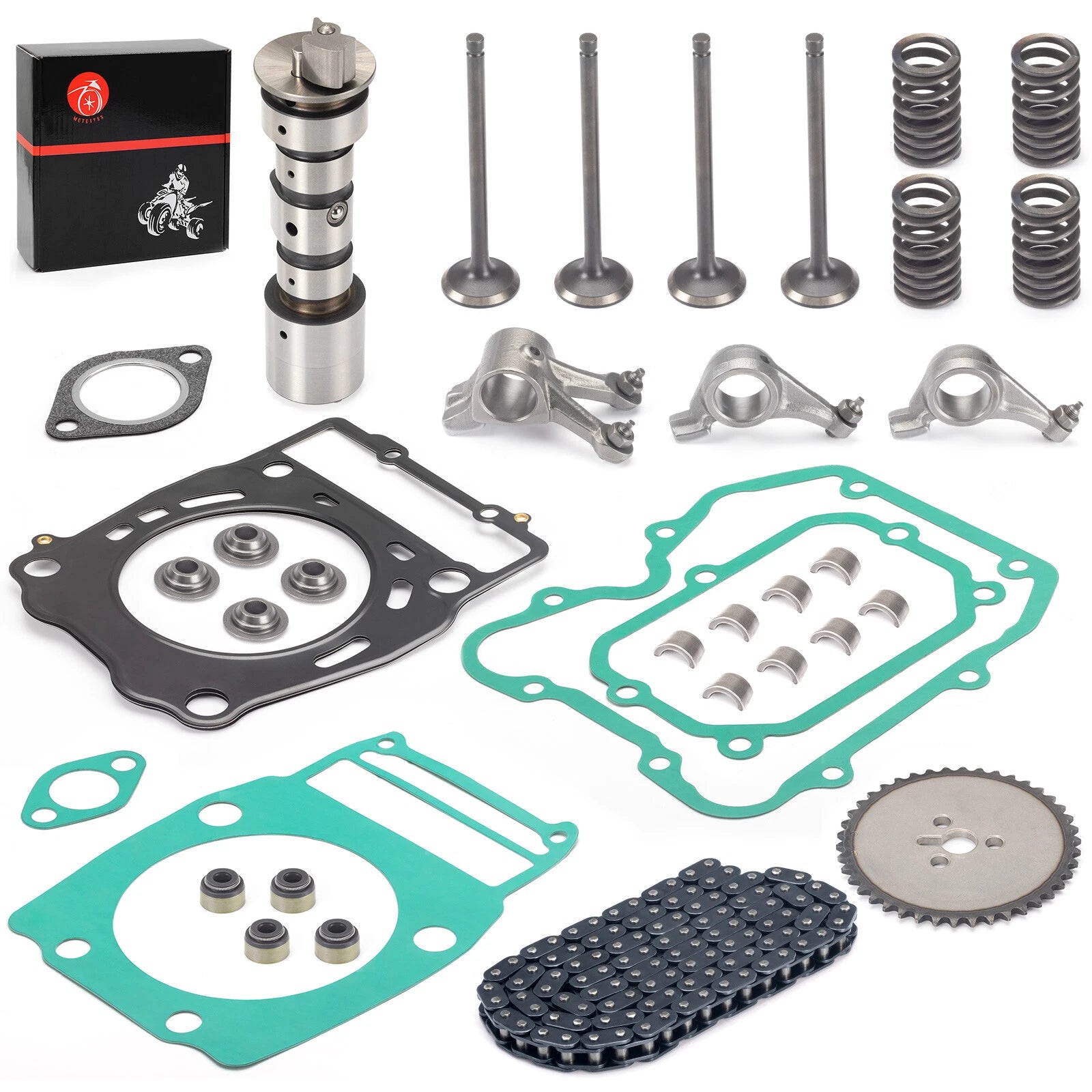 Rocker Arm Camshaft Timing Chain & Valve Kit for Polaris Sportsman (2000-2014)
