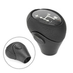 Gear Shift Knob Black ABS for Smart Car