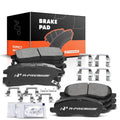 Set of 8 Ceramic Brake Pads for Mitsubishi Eclipse (2001–2012) Galant