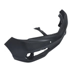 Front Bumper Cover for Acura RDX (2016-2018) with Sensor Holes, Black Plastic