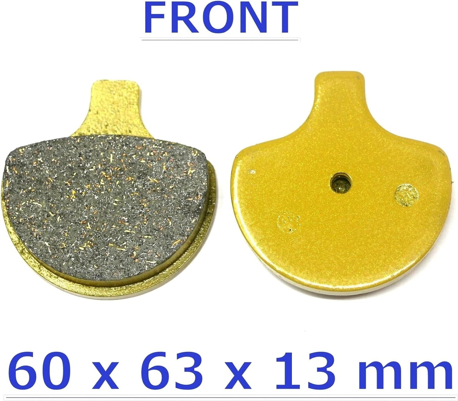 Set of 2 MC F&R Brake Pads for Harley Davidson FLHR/FLHRCI (1994–1999)