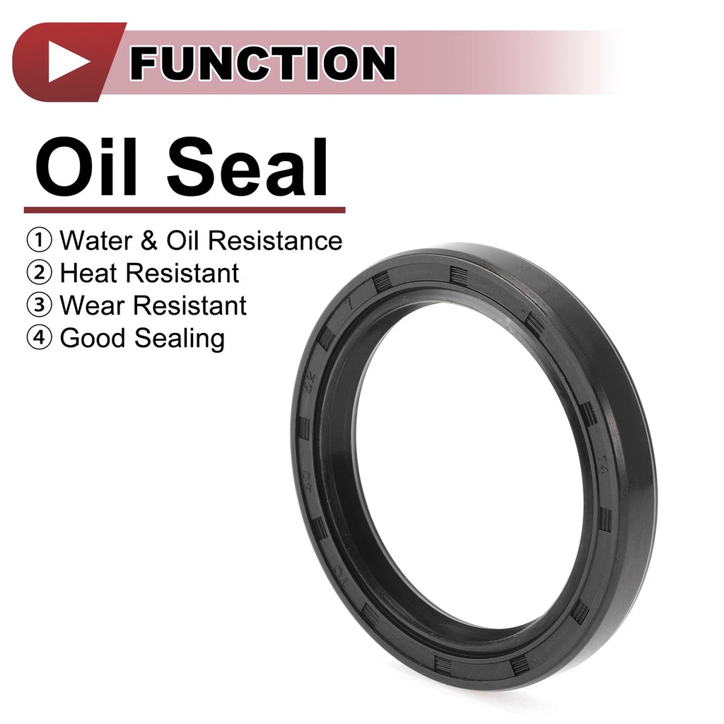 Set of 5 Rotary Shaft Oil Seals 40x52x7mm Nitrile Rubber