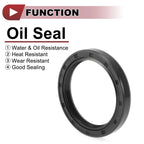 Set of 5 Rotary Shaft Oil Seals 40x52x7mm Nitrile Rubber