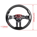 13" Racing Steering Wheel + Hub Adapter for Ford Mustang (1984–2004)