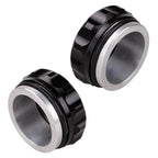 2X 2.5” Aluminium Alloy Weld-On Filler Neck and Cap for Oil