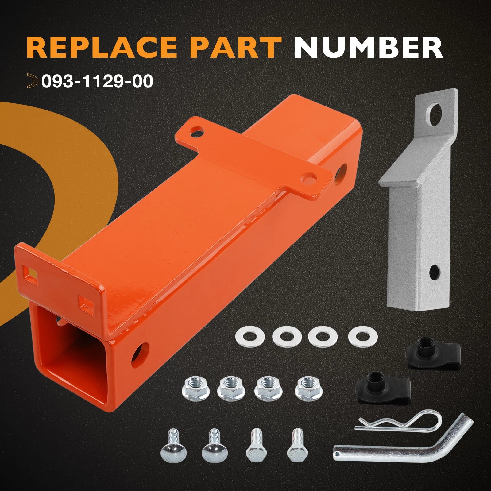 2" Rear Hitch 093-1129-00 for Bad Boy Rebels Rogue (2019–Present)