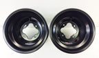 2X DWT Black A5 ATV Rear Wheel Rims 9" 9x8 4/115 for Yamaha YFZ450 Raptor 700 Banshee (2004–2023)