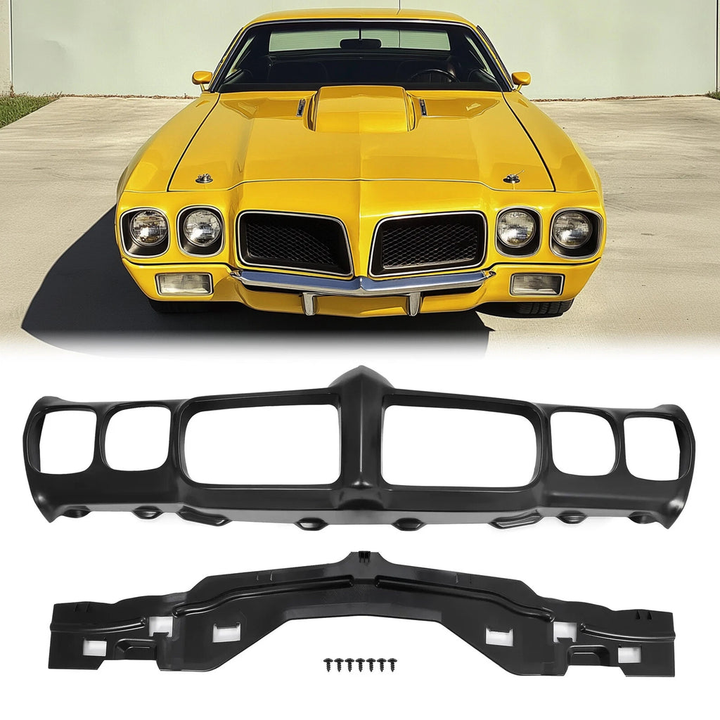Front ABS Bumper Cover Fascia for Pontiac GTO Lemans (1970) with Hardware
