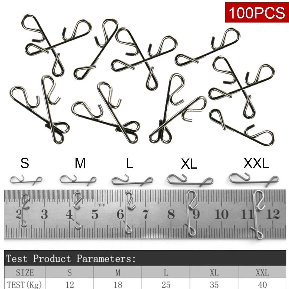 Fast Fishing Swivel Snap Clips for (S-XXL)