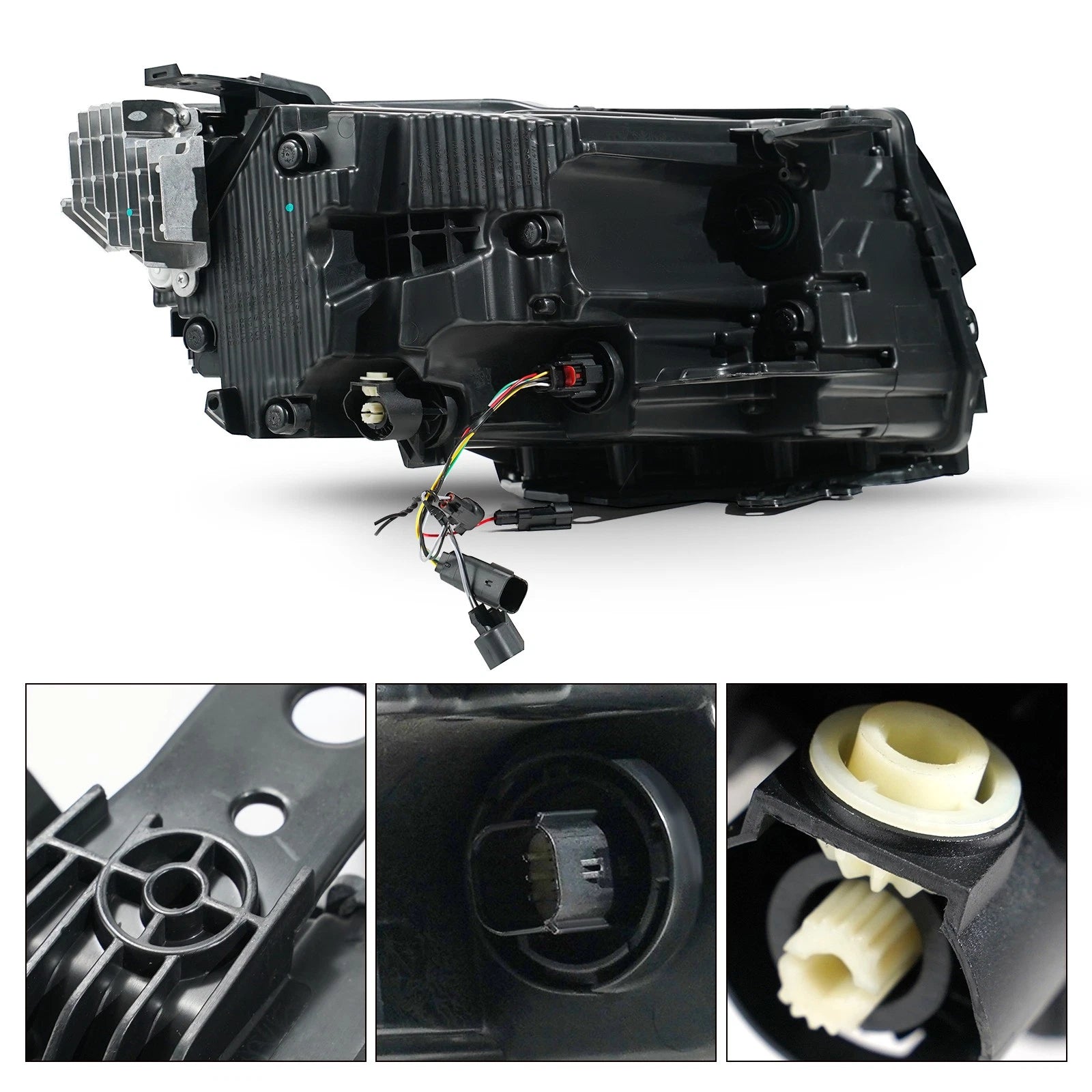LED Reflector Headlight Pair for Jeep Compass (2022–2026)
