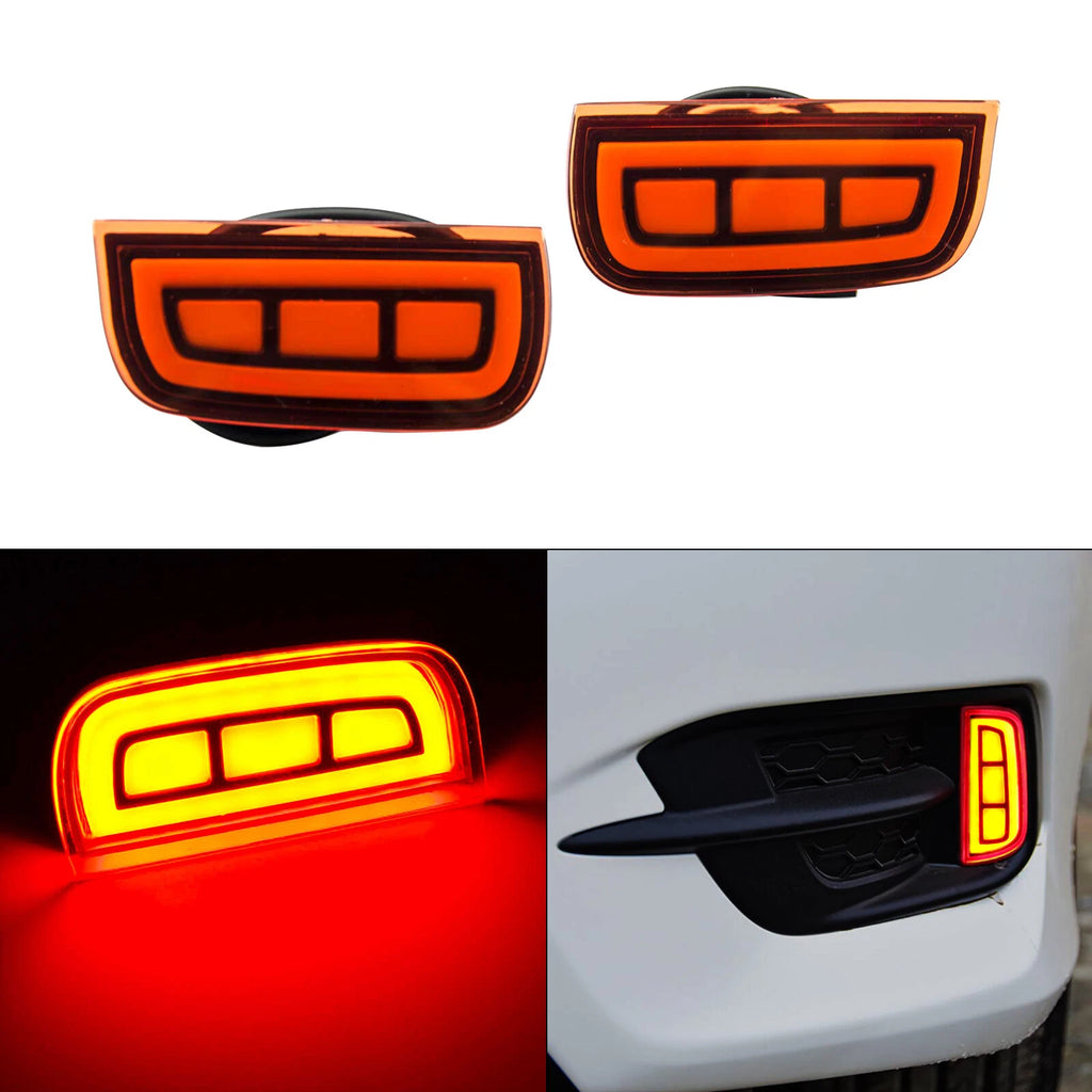 LED Bumper Reflector for Honda Civic 4-Door (2016–2021)